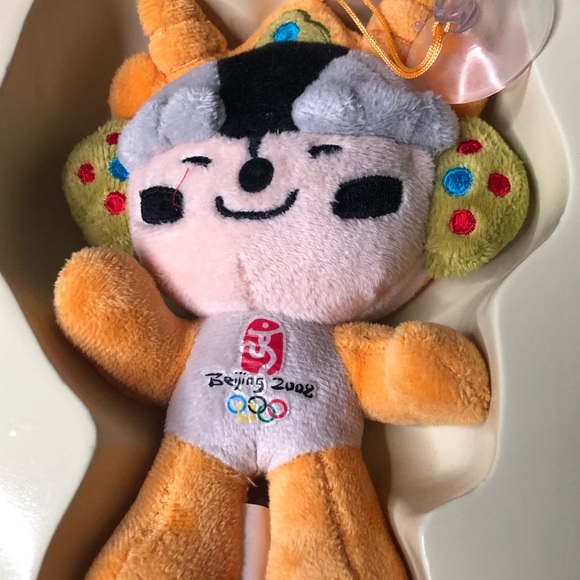 Mint 2008 Beijing Olympic Set Of Plush 7” Dolls - Picture 10 of 11